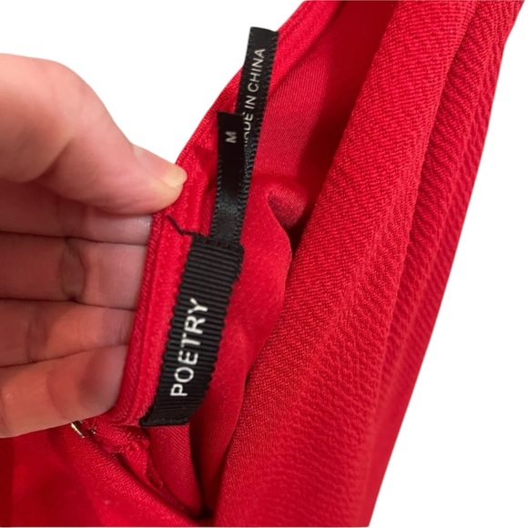 Vibrant Red sexy mini dress 😍 - Picture 3 of 3